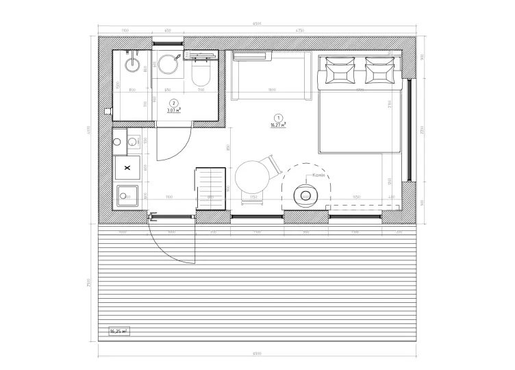 Будинок для відпочинку F26_1_plan