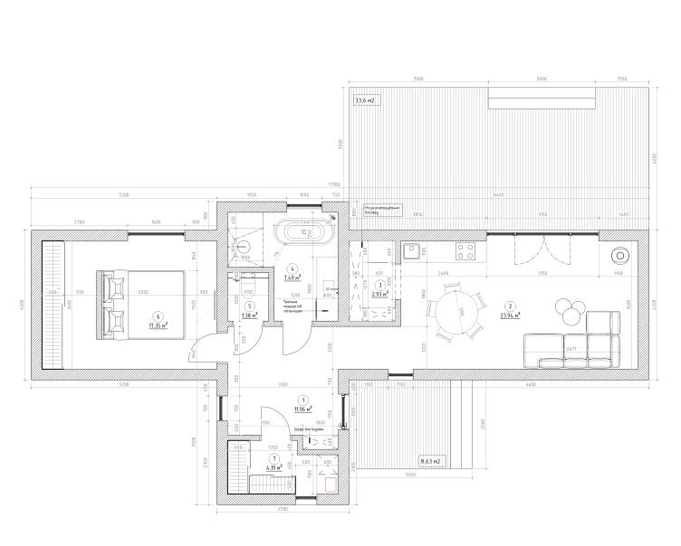 Жилой дом F2.88_1_plan